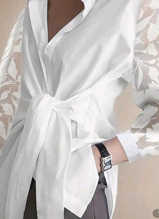 Нови ризи тъмно синя и бяла