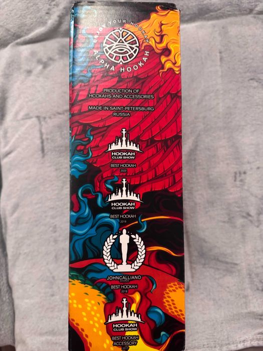 Narghilea Alpha Hookah Model X albastra