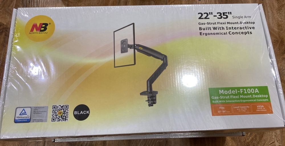 Кронштейны для монитора одинарные и двойные