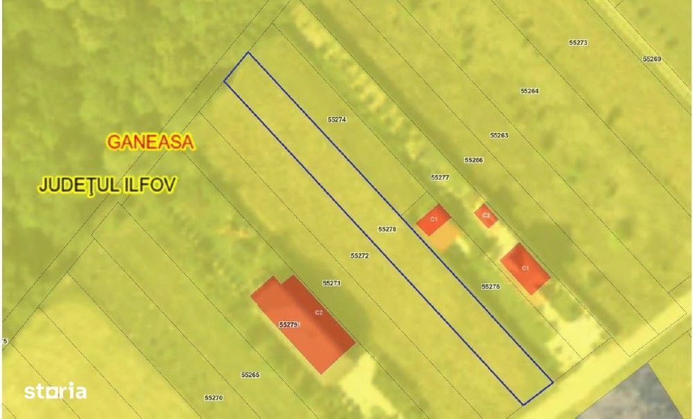 Teren Ganeasa, cota parte 1/2 ; ID: R2928516