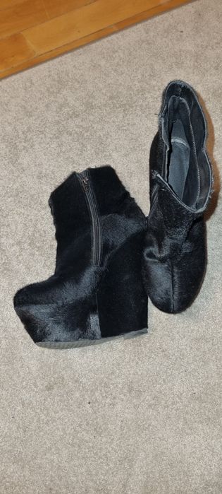 Botine mar 40 piele ponei