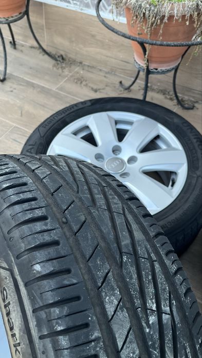 Jante R16 Audi originale/Jenți/Genți/Roți/Aliaj/Alu/Set/A3/A4/A6/Q2/Q3