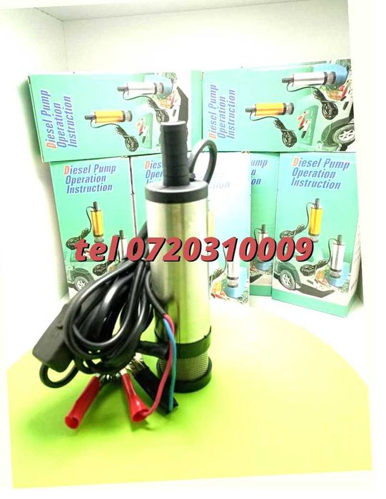 Pompa Submersibila Pt Ulei 12v  230v 38mm