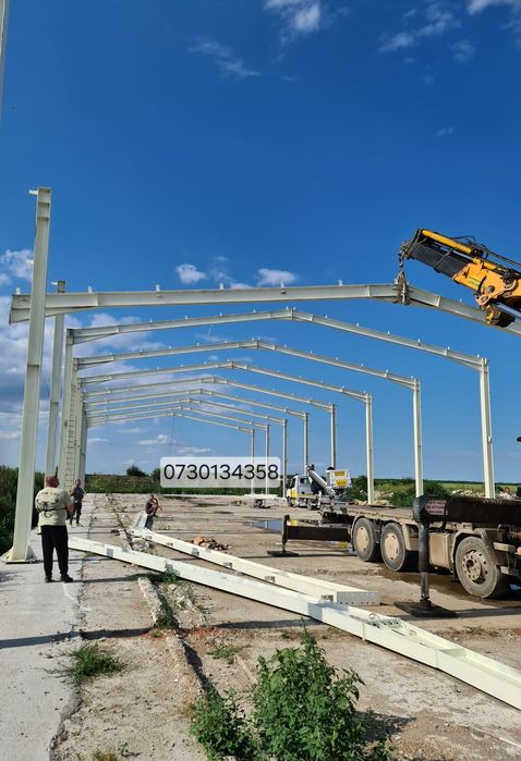 Confecționăm hală metalica la comanda clientului