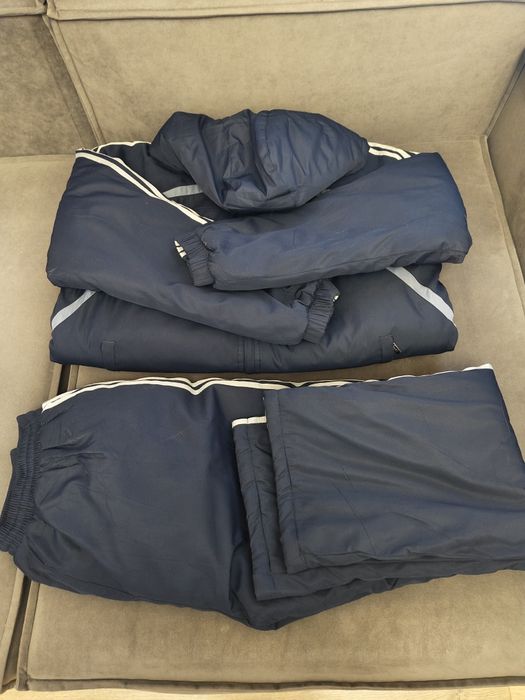 Зимний пуховик со штанами