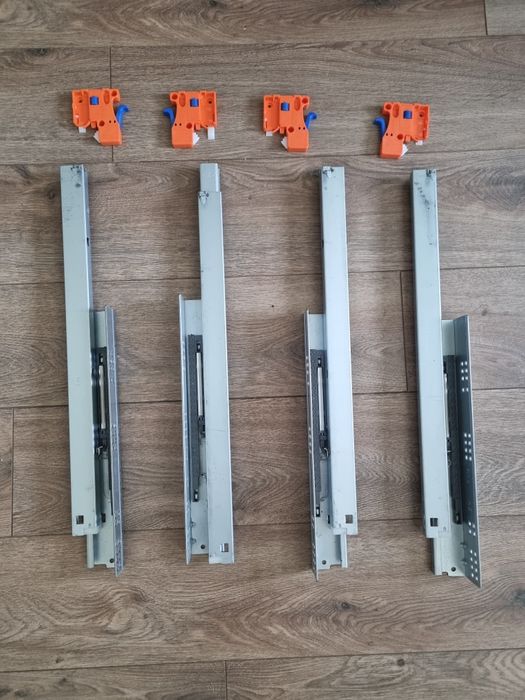 Glisiera tandem blum cu blumotion ext. partiala 400mm