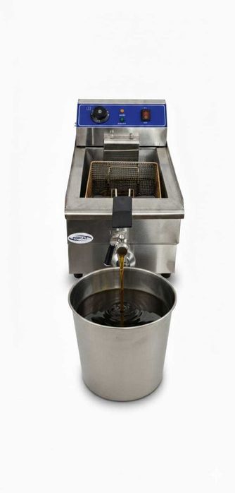 Reducere Friteuza electrica 10l cu robinet -TRANSPORT GRATUIT