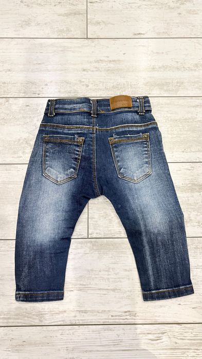 Бебешки дънки в синьо