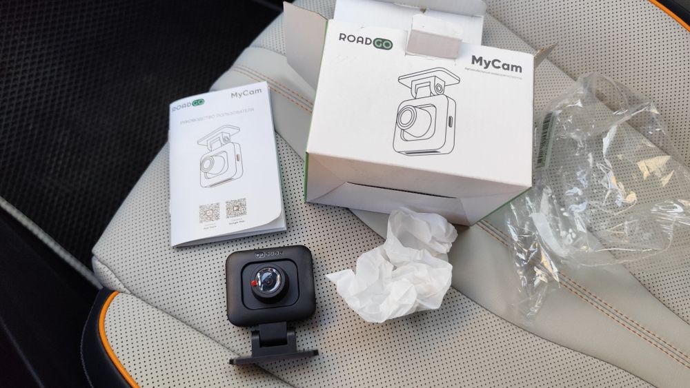 Компактный Видеорегистратор RoadGo MyCam
