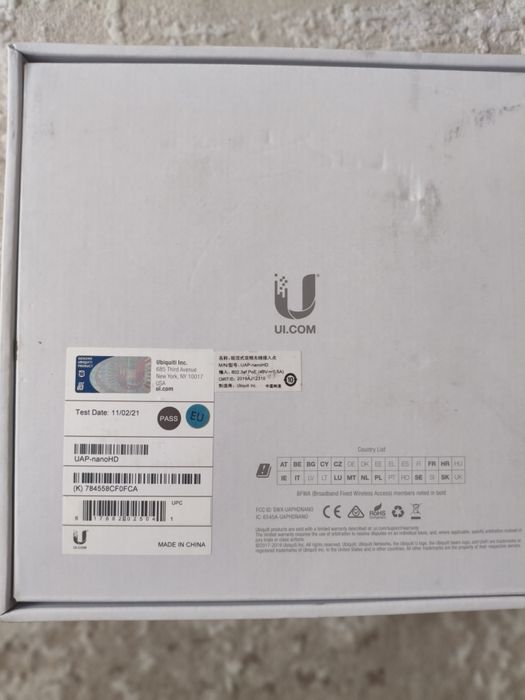 Точка доступа UniFi nanoHD