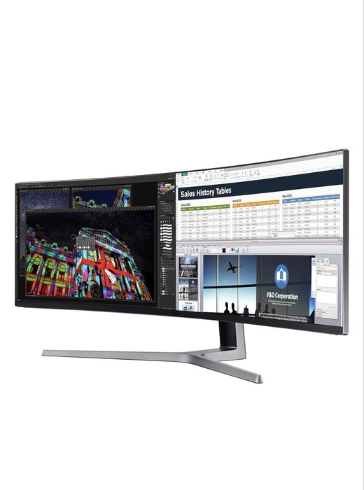 SAMSUNG 49-Inch CHG90 144Hz Curved Gaming Monitor