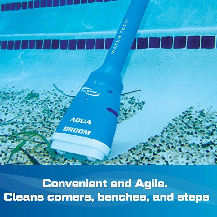Aqua Broom for Pool and Water Vacuum Cleaner Battery Powered