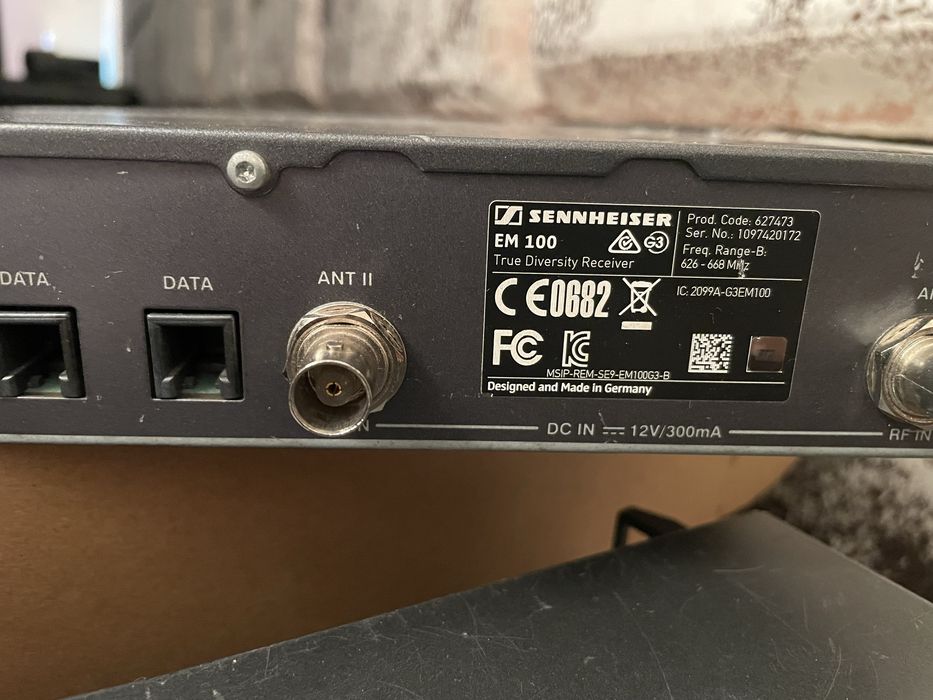 Cititi cu atentie anuntul! Receiver sennheiser G3