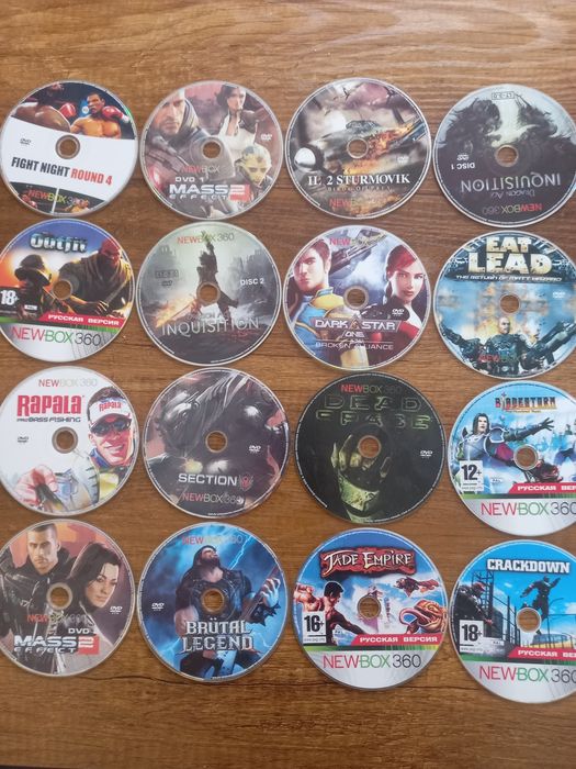 Игровые диски Newbox360