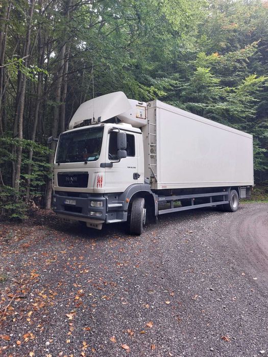 MAN 18.290 lift hidraulic sau schimb cu camioneta 3,5 tone