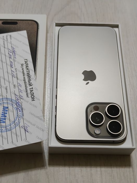 iPhone 15 Pro Max 512 gb akb 90 2 sim