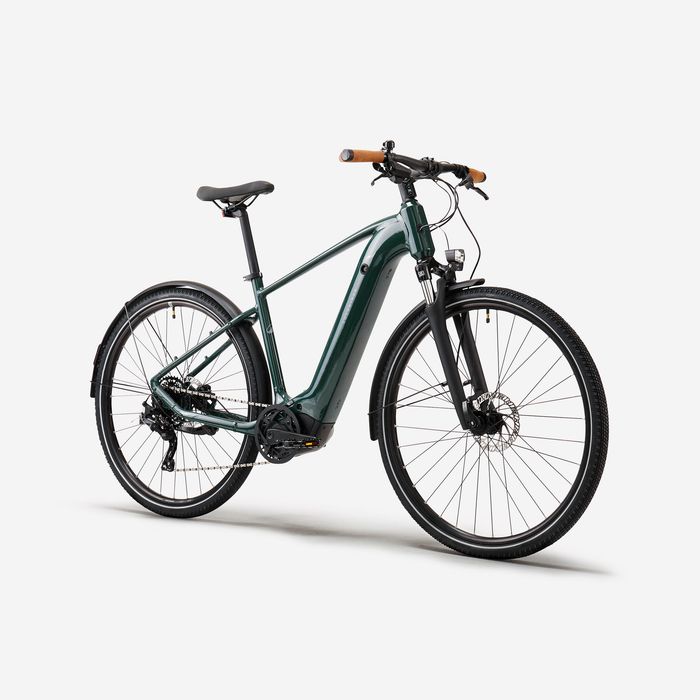 Bicicletă polivalentă electrică cu motor - produs resigilat Decathlon