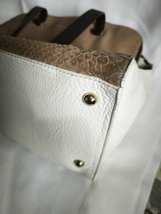 Furla, голяма чанта естествена кожа