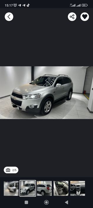 Срочно сотилади  Каптива 2