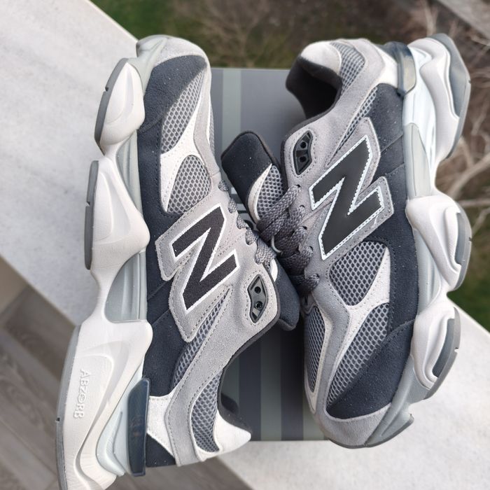 New Balance 9060 black with castlerock 9060era 44-45