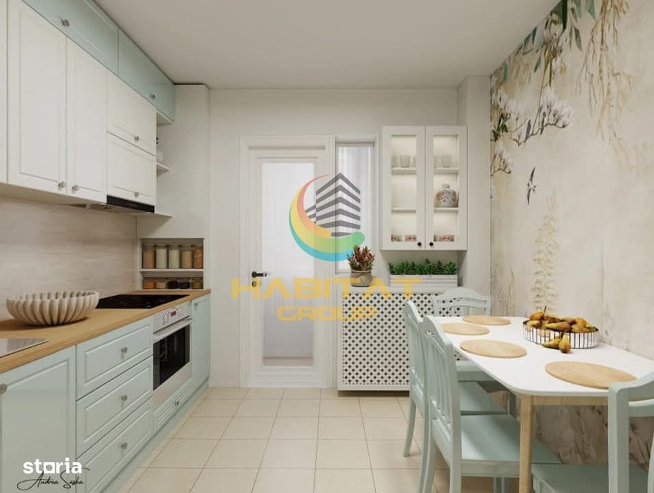 Apartament cu 2 camere 58mp zona Mall Grand Arena Mutare imediata