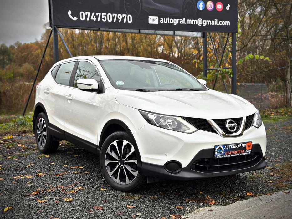 Nissan Qashqai / 1,5Dci / 2017 / Led / Alb perlat