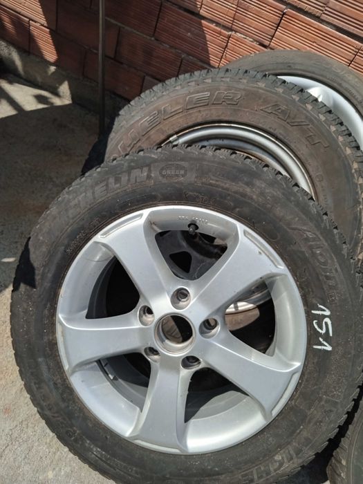 Лети джанти 15цола 5х112 Зимни 195/65/15