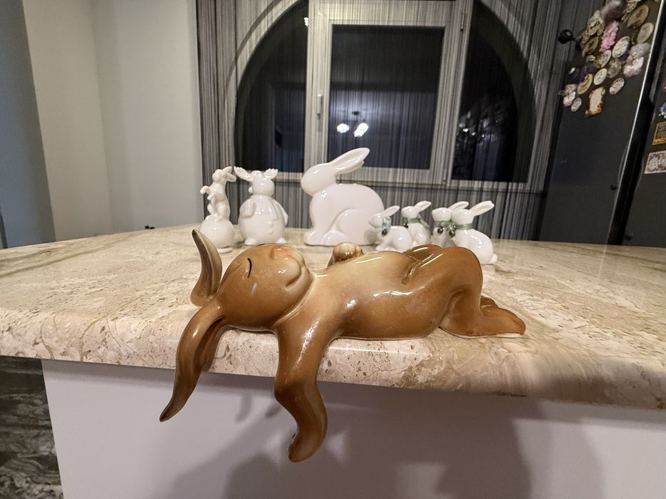 Комплект уникални порцеланови фигури (Германия)