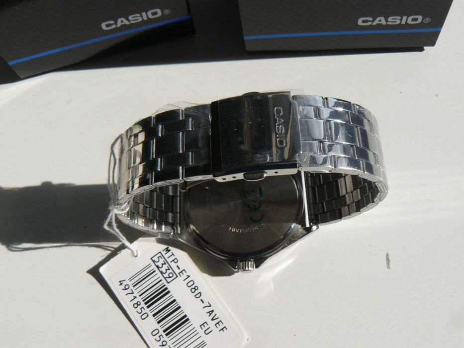 Ceas Barbati CASIO MTP-E108D-7AV Original Mecanism Quartz Nou In Cutie