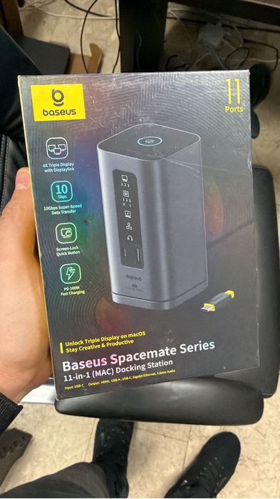 Hub Usb Baseus Docking Station Spacemate series 11in1 type c sigilat