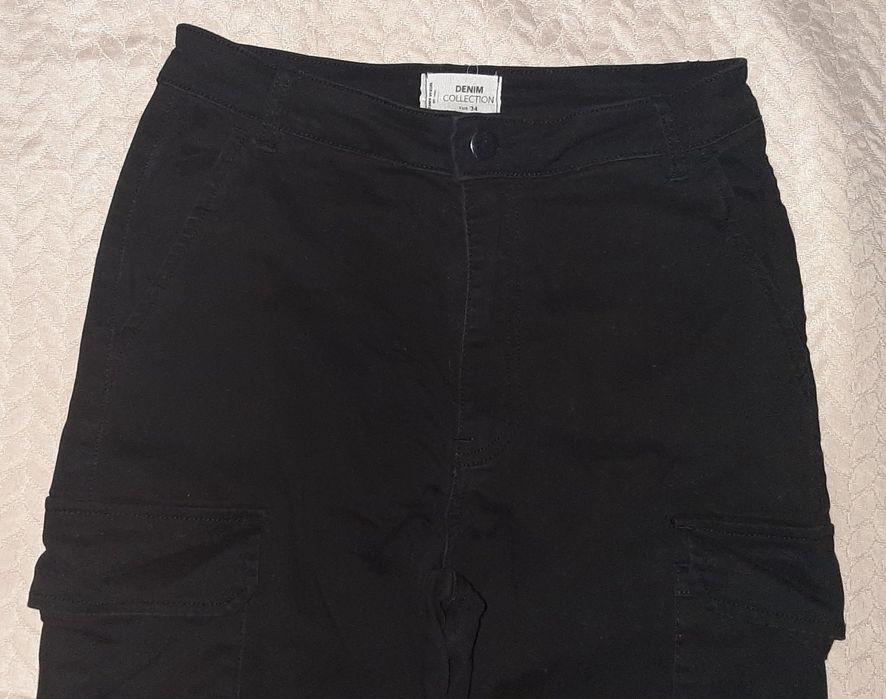 Pantaloni Denimm Tally Weijl marimea XS,purtati de doua ori,impecabili