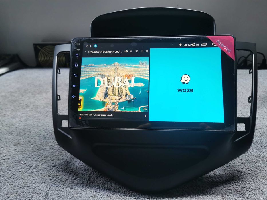 Navigatie Android Chevrolet Cruze octacore 4/64gb QLED