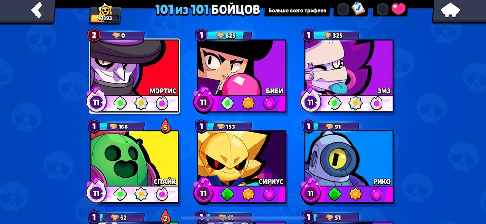 Аккаунт бравл старс