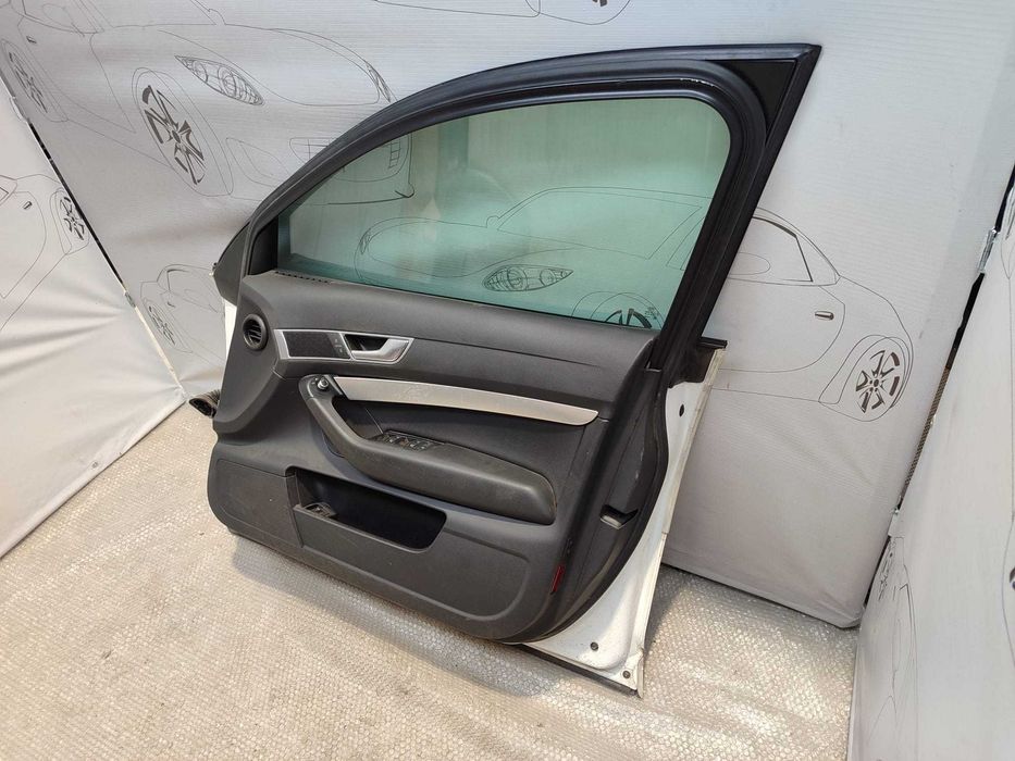 Ușă Față Dreaptă Audi A6 S6 C6 4F Sedan Alb Cod Culoare T9 / Y9C 2009 / [2004-2011] / 4F0831052F (3D)
