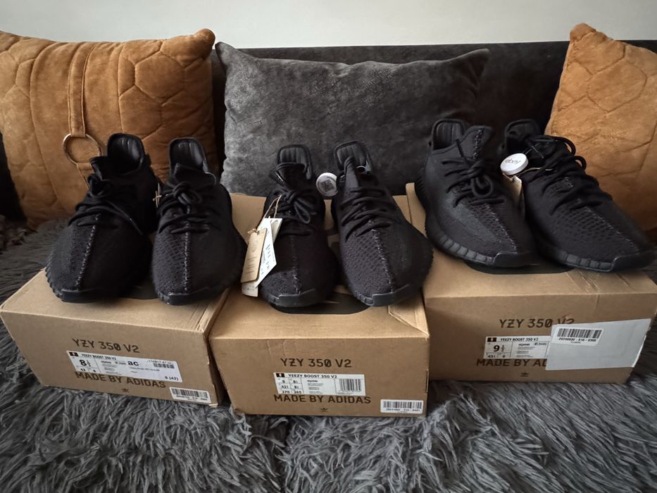 Adidas Yeezy 350 V2 Onyx 42, 42 2/3, 43 1/3