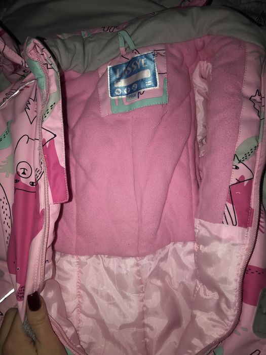 Зимний комбинезон на девочку