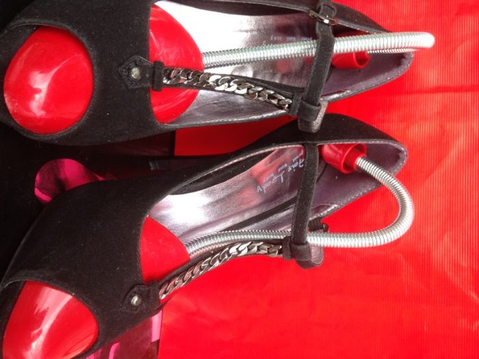 Обувки с ток 10 - 12 см