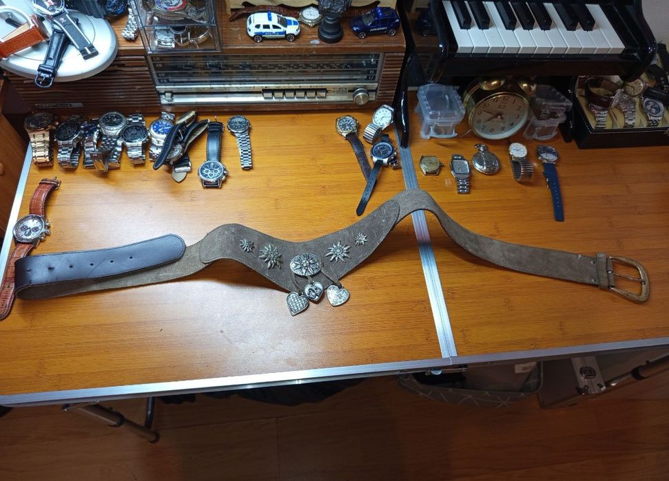 Curea /centură din piele germană bavareza pentru festival