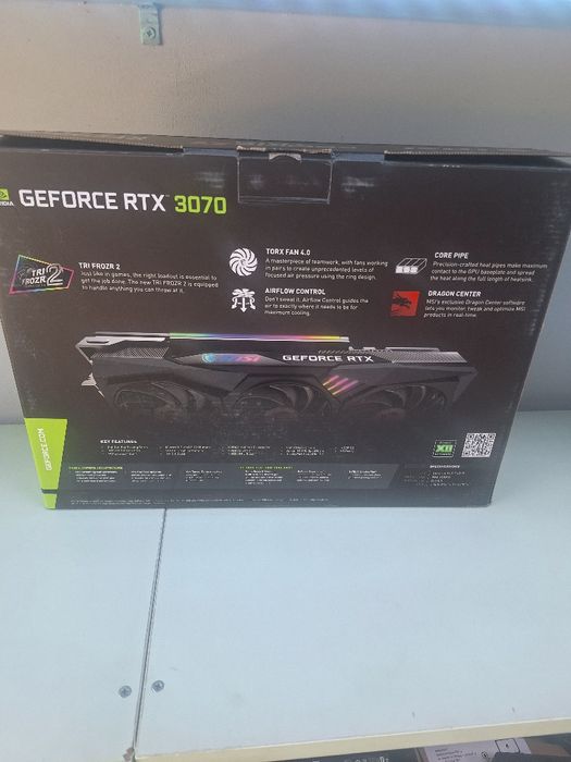 Видеокарта   MSI GeForce RTX 3070 Gaming X Trio 8GB