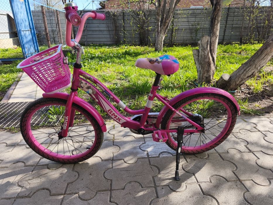 Яркий детский велосипед для девочки (BMX Princess)
