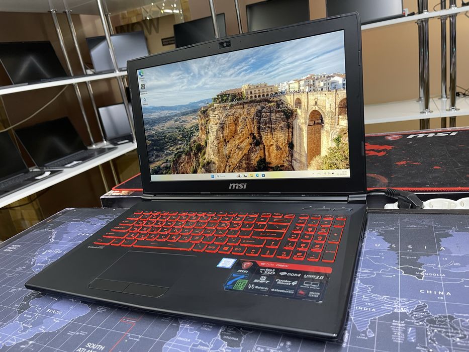 Игровой MSI GL62M-Core i7-7700HQ/8GB/SSD512GB/GTX 1050TI