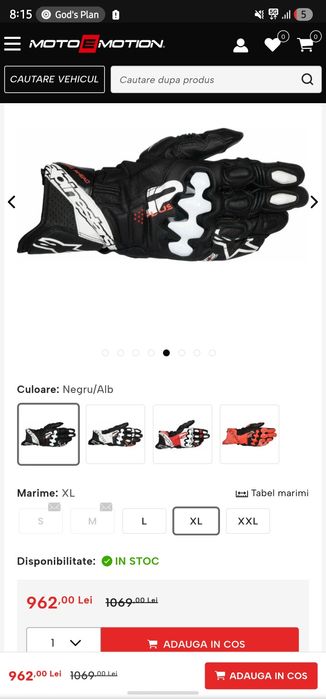 Manusi moto ALPINESTARS GP PLUS R V3 ca noi.