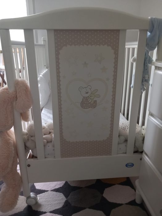 Patut PALI cu saltea și aparatori