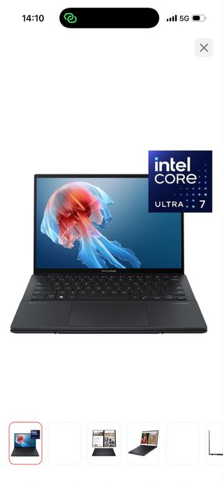 Ноутбук Asus Zenbook Duo сенсорный экран