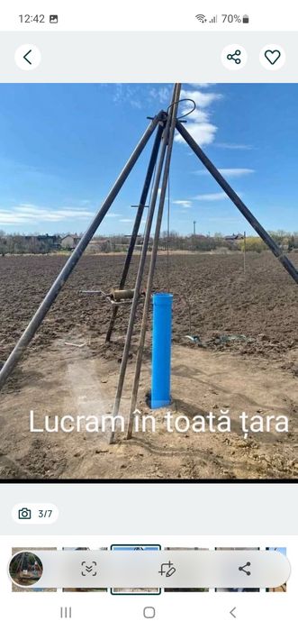 Foraje puturi apa