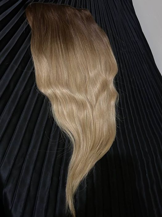 Extensii de par natural clip-on ombre
