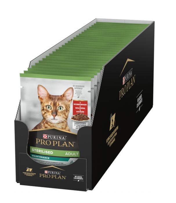 Влажный корм Про План Pro Plan ,паучи.