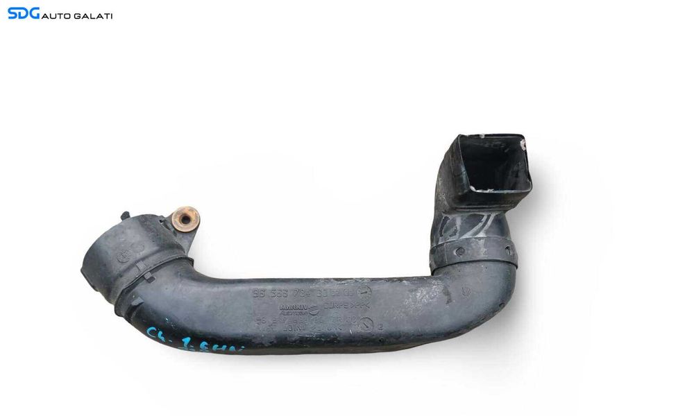 Furtun Conducta Tub Tubulatura Admisie Aer Citroen Jumpy 2 1.6 HDI 2007 - 2016 Cod 9687883780 [MX0798]