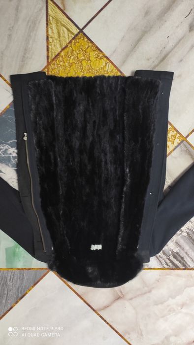 Полупальто 50-52 размера с норковым подкладом