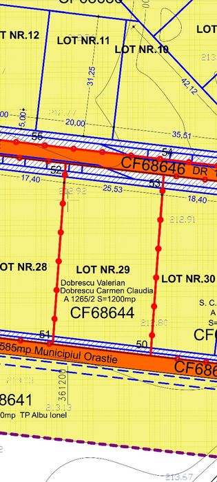 Vând teren intravilan Orăștie